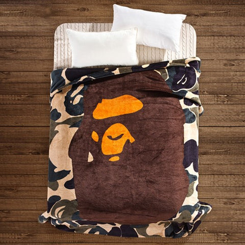 200*150cm Camouflage Flannel Blanket