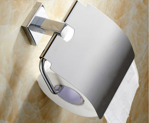 Solid Brass Toilet Paper Box