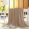 Microplush Printed Fuzzy Plaids Bedspreads