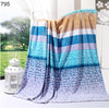 Microplush Printed Fuzzy Plaids Bedspreads