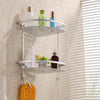 Two Layer Wall Mounted Bathroom Rack